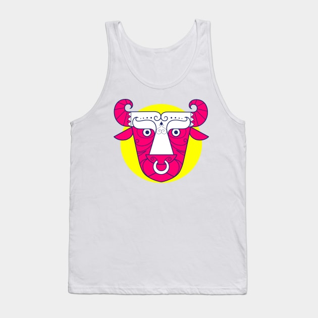 bull horoscope signs Tank Top by nabilllll